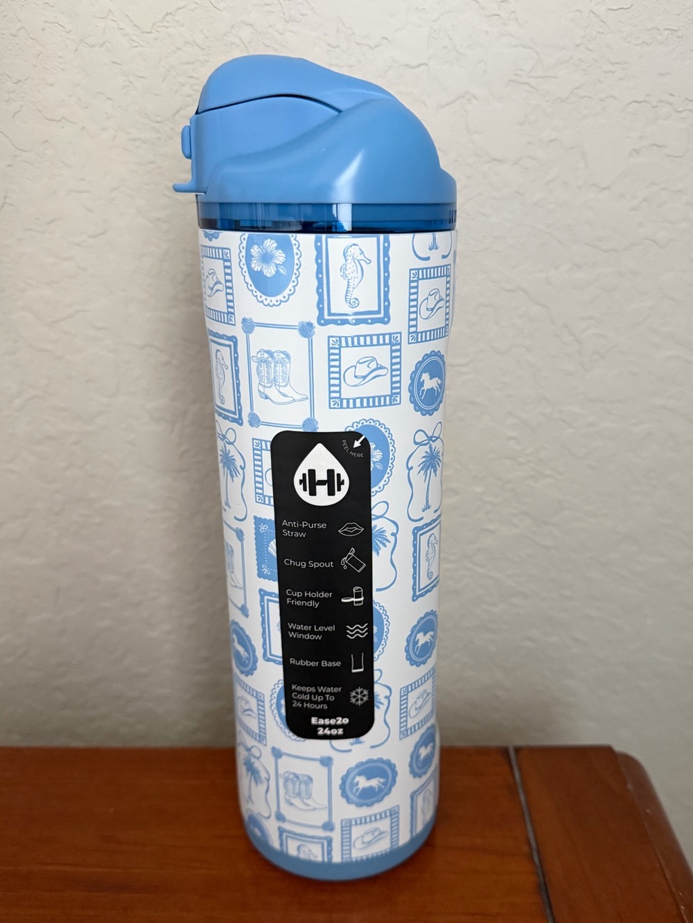 HydroJug Ease2o 24 oz Coastal Cowgirl